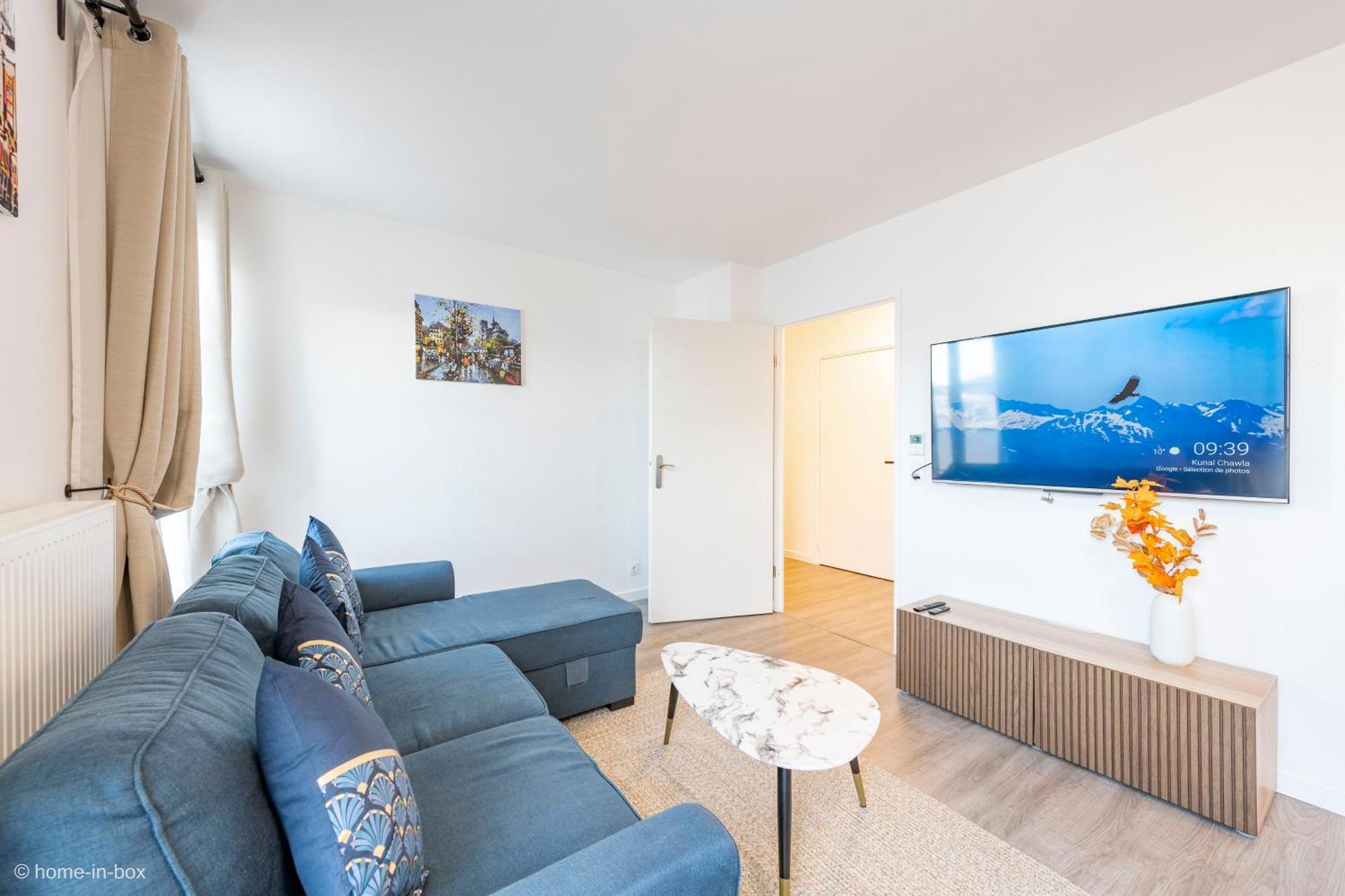 Le Cartier Appt F3, 7Mn Disneyland, Parking,Terrace سيري المظهر الخارجي الصورة