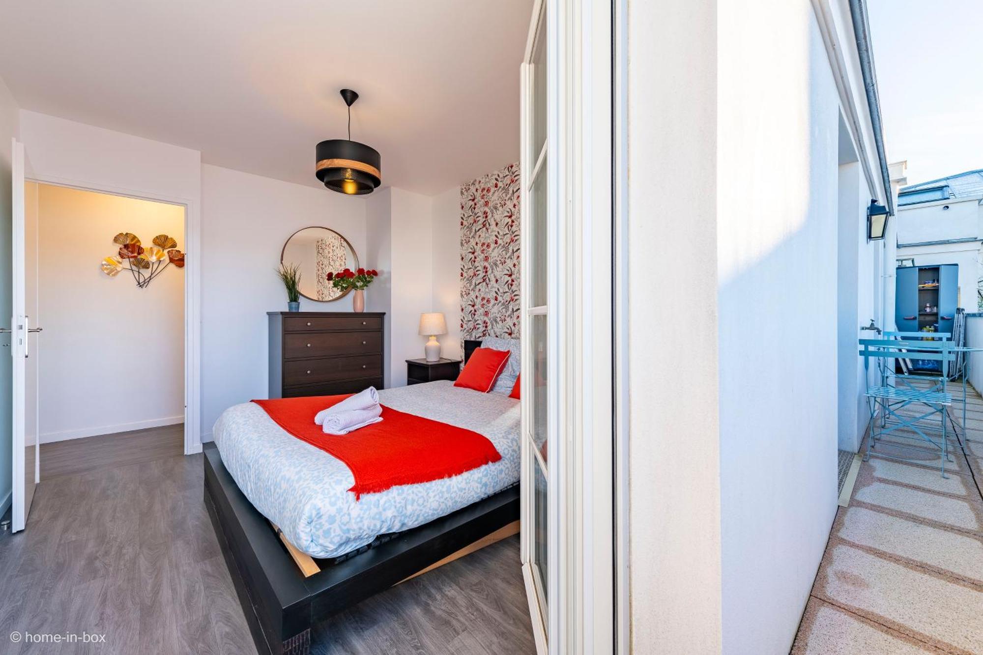 Le Cartier Appt F3, 7Mn Disneyland, Parking,Terrace سيري المظهر الخارجي الصورة