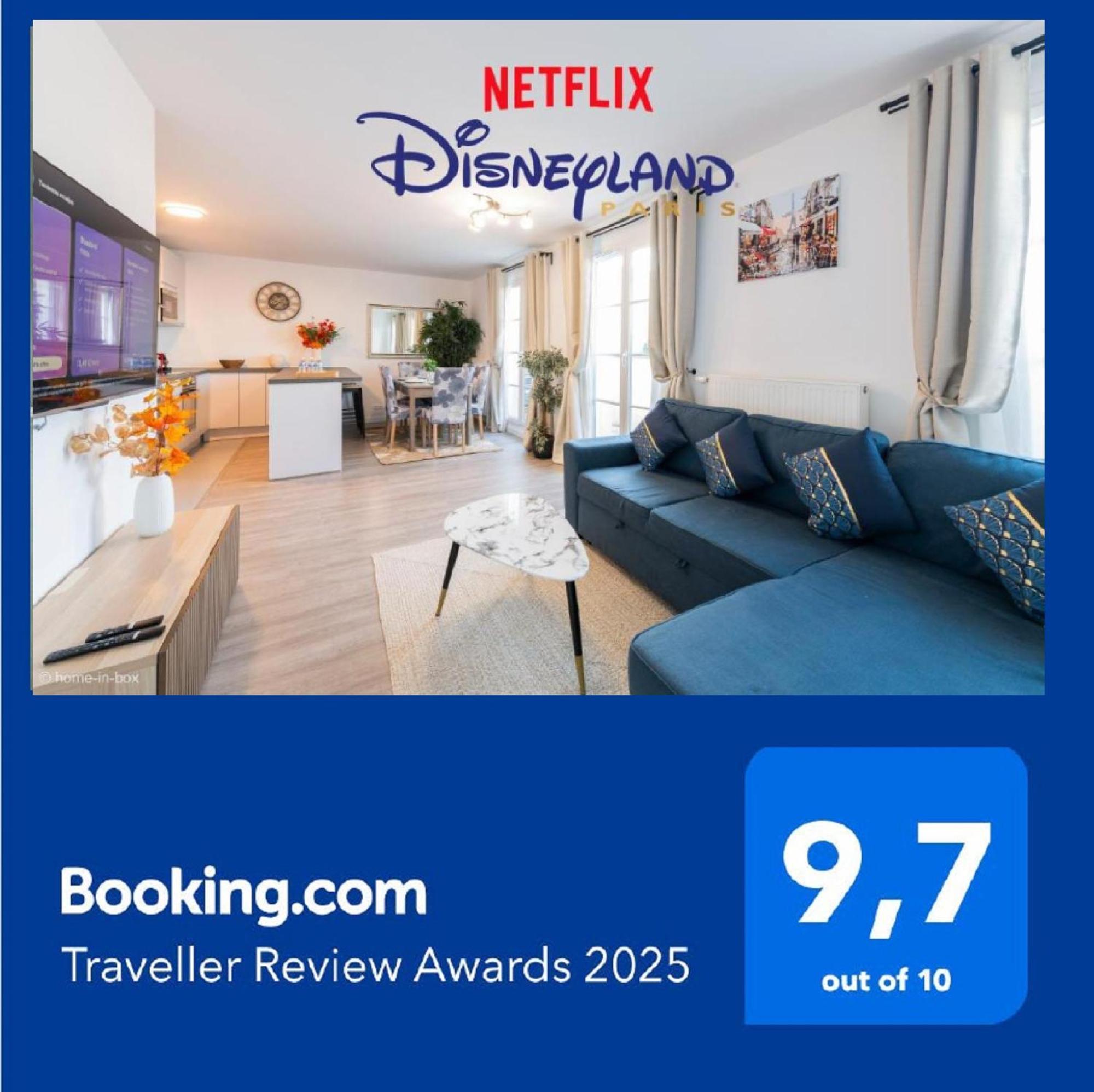 Le Cartier Appt F3, 7Mn Disneyland, Parking,Terrace سيري المظهر الخارجي الصورة